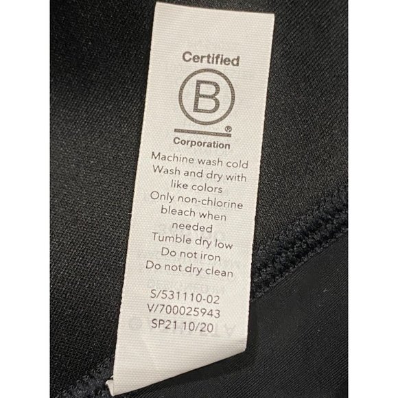 NWT ATHLETA Hustle Bra Supersonic Sz 36D/DD Black Pullover - Picture 5 of 5